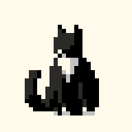 Original sprite GIF with solid background